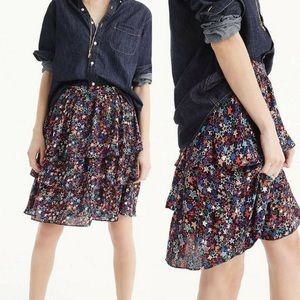 J.crew skirt with colorful stars